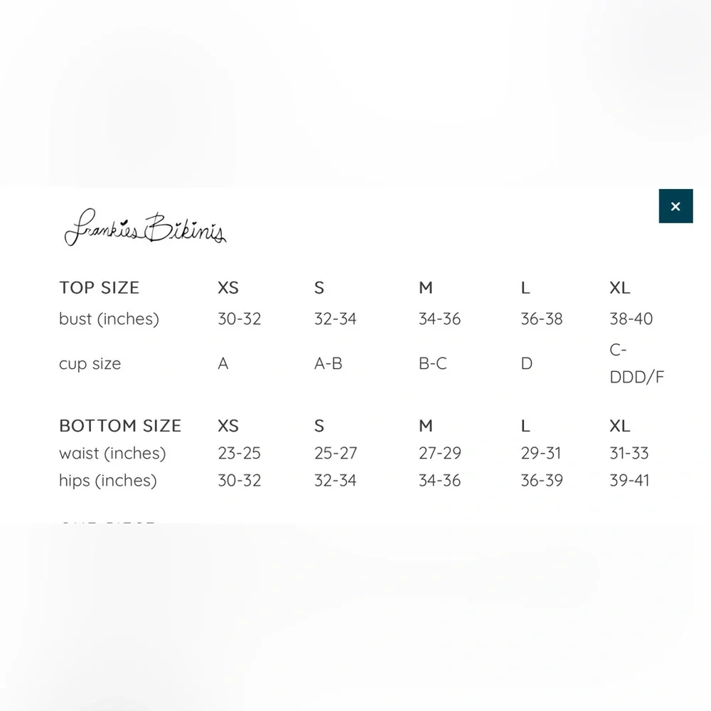 Frankie’s Bikinis Swimwear Navy Blue Greer Set, Top: L, Bottoms:‎ S